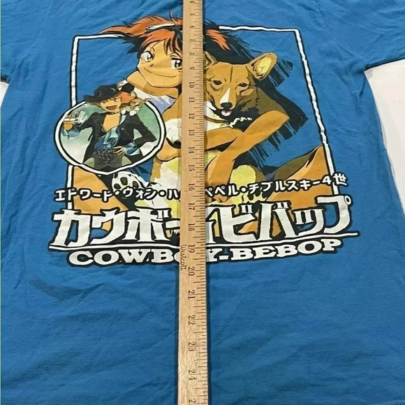 *Final Price* Anime Cowboy Bebop Funimation Small Logo Cartoon Tee Rare NWOT - Picture 5 of 6